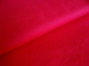 Dresówka pętelka gładka czerwona -  5m