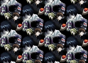 Teplákovina druk cyfrowy mroczne postaci