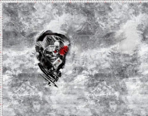 Teplákovina druk cyfrowy joker - panel 100x180