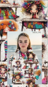 Jersey  druk cyfrowy szwaczka