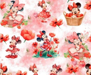 Jersey  druk cyfrowy myszka w makach