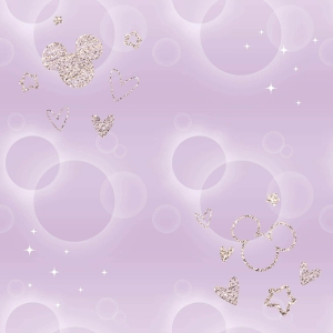 Jersey  druk cyfrowy lila wzór myszki