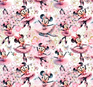 Jersey  druk cyfrowy myszka baletnica