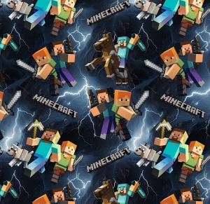 Jersey  druk cyfrowy craft granat