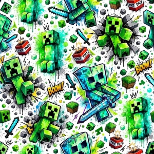 Dresówka pętelka druk cyfrowy boom